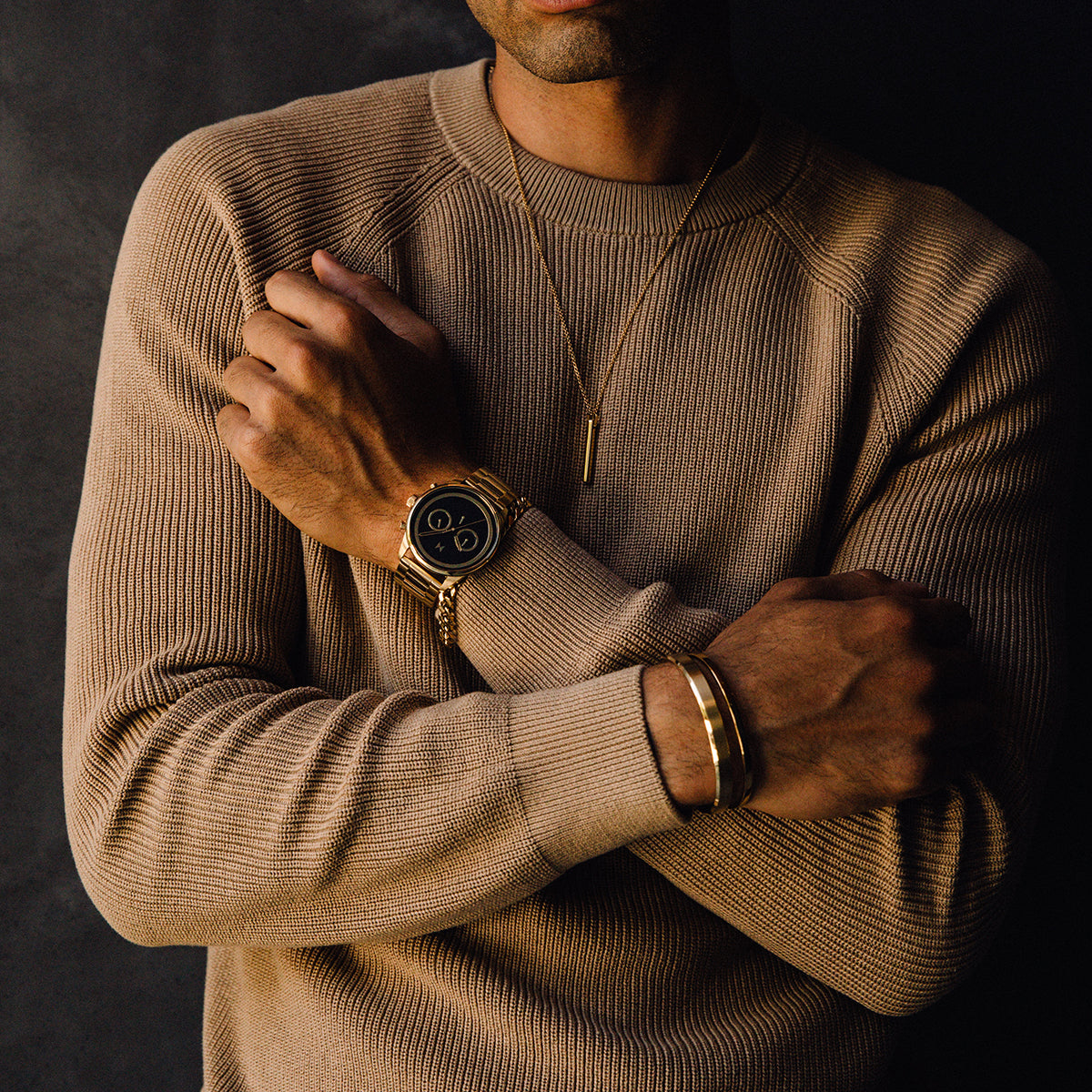 Powerlane Pharaoh Gold 43mm