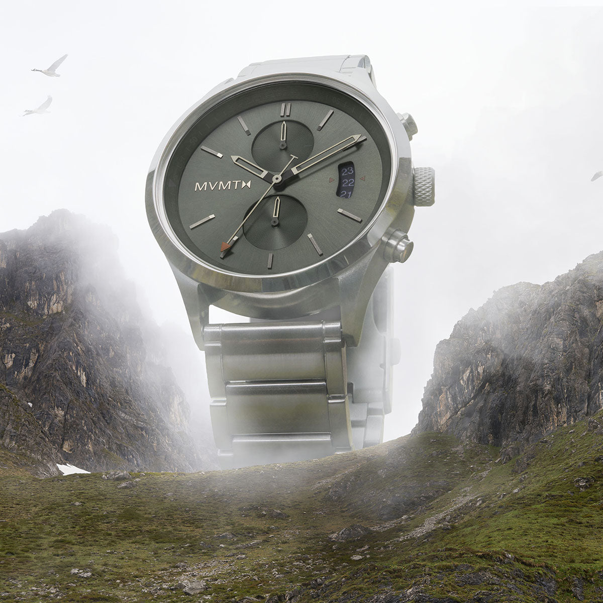 Havoc Chrono Rebel Green 44mm