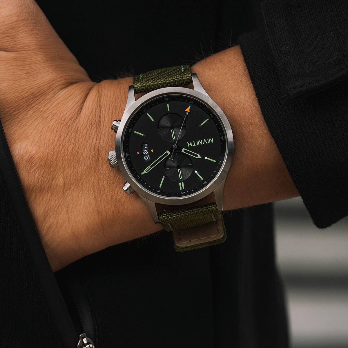 Havoc Chrono Trooper Green 44mm