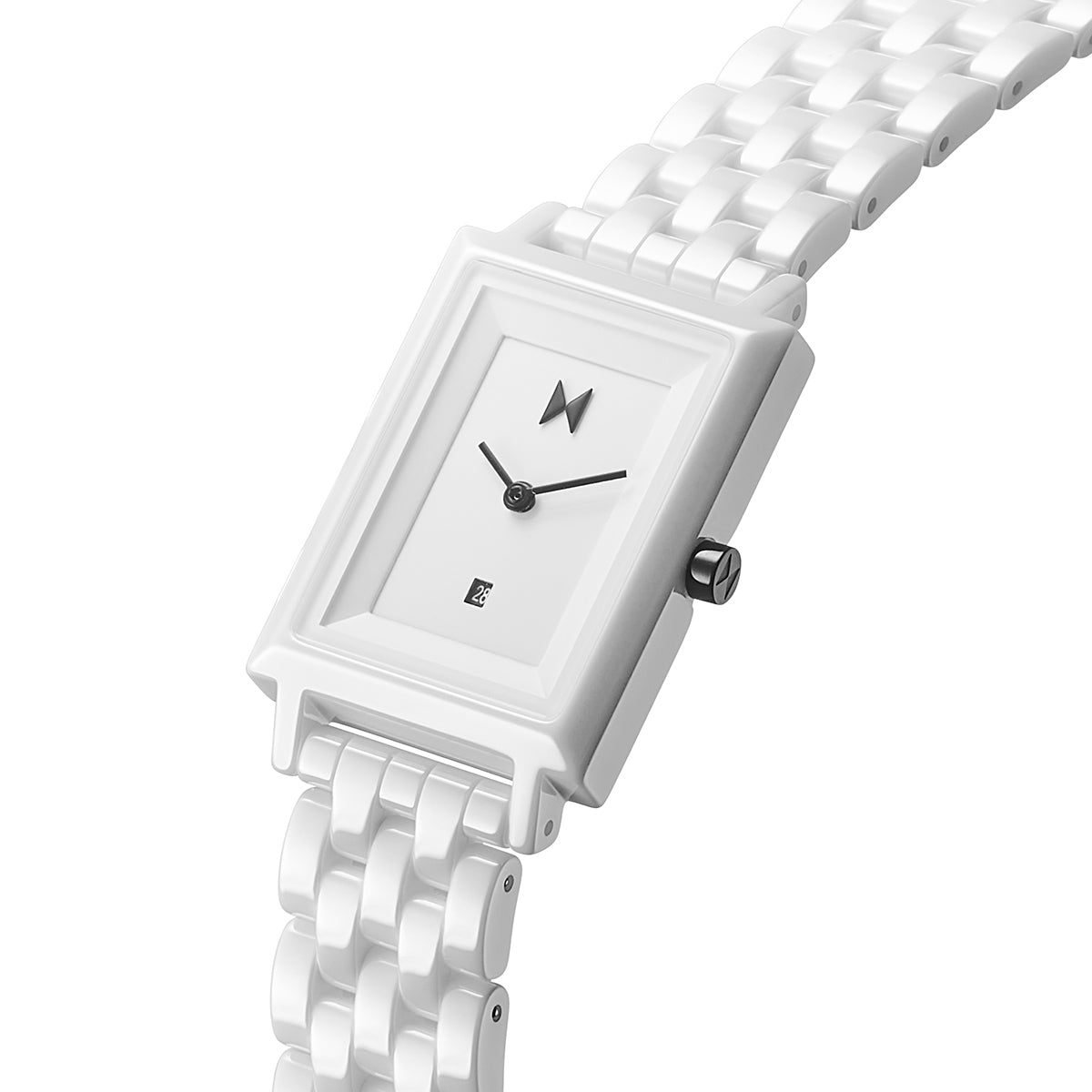 Signature Square Ceramic Gloss White 26mm