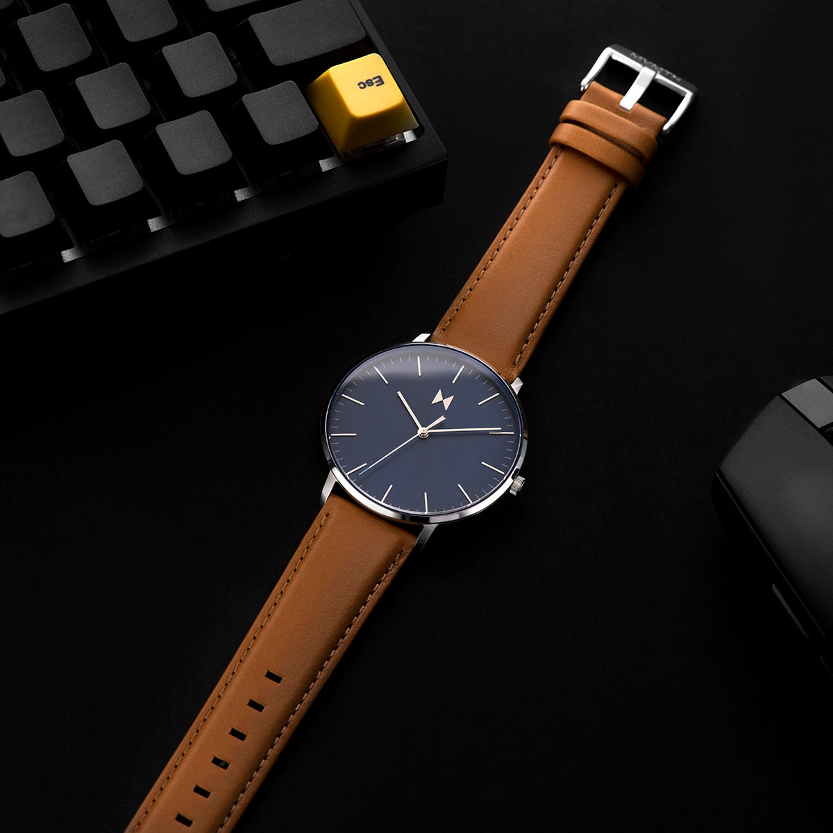 Legacy Slim Manta Blue 42mm