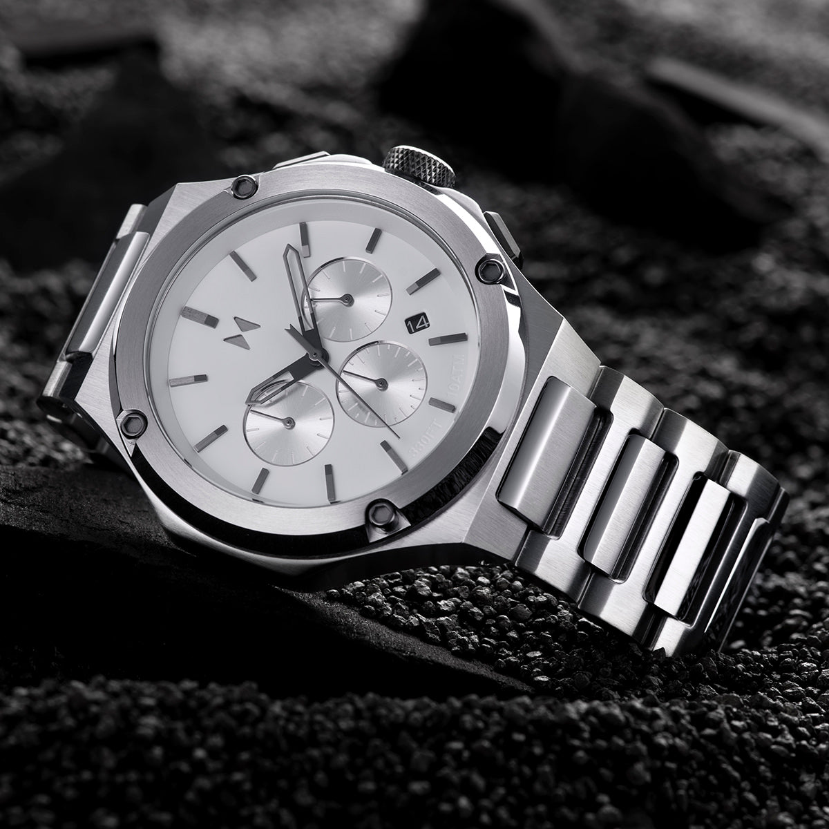 Raptor Moon Silver 46.5mm