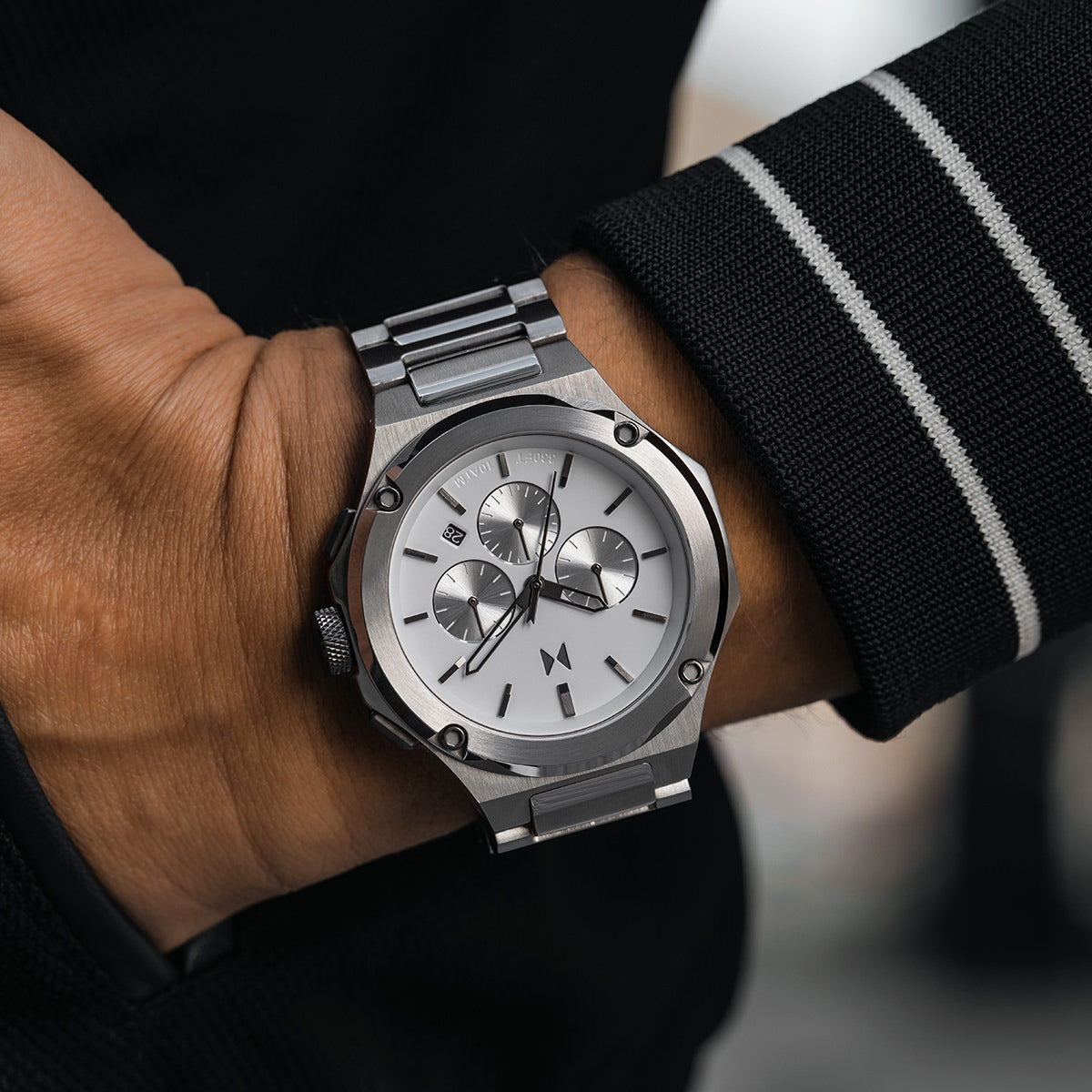 Raptor Moon Silver 46.5mm