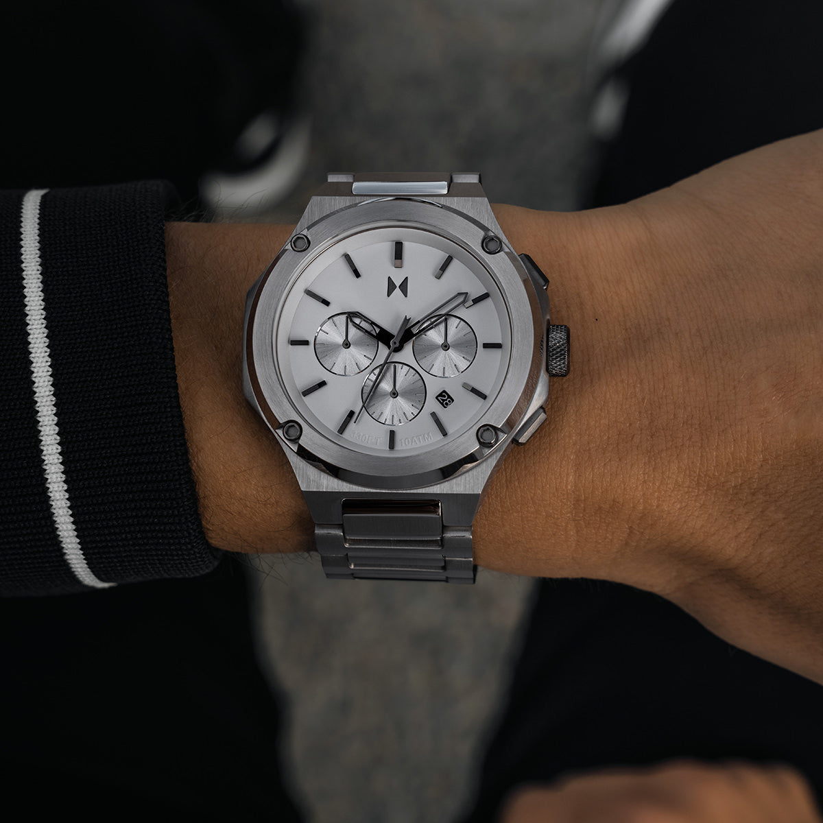 Raptor Moon Silver 46.5mm