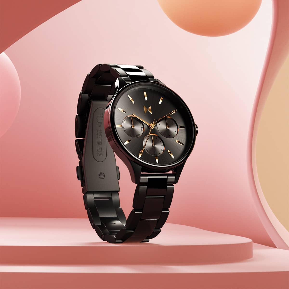 Reina Multi Eye Ripple Black 34mm