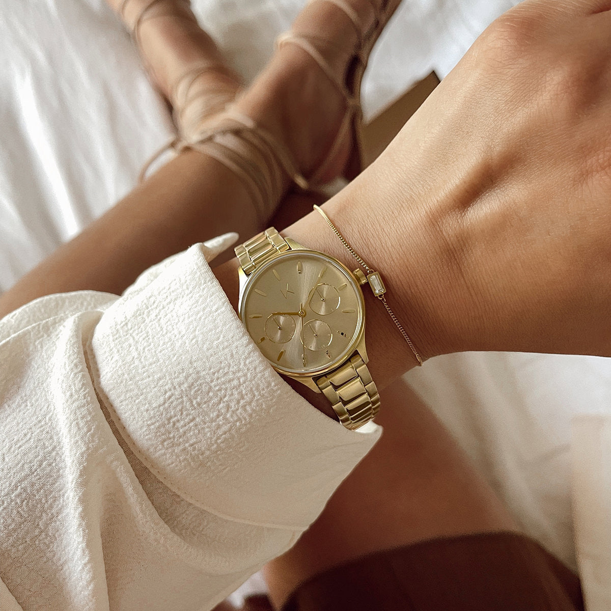 Reina Multi Eye Cascade Gold 34mm