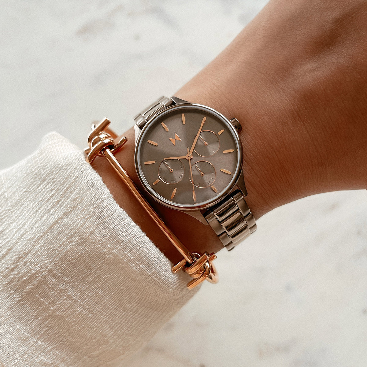 Reina Multi Eye Tide Taupe 34mm