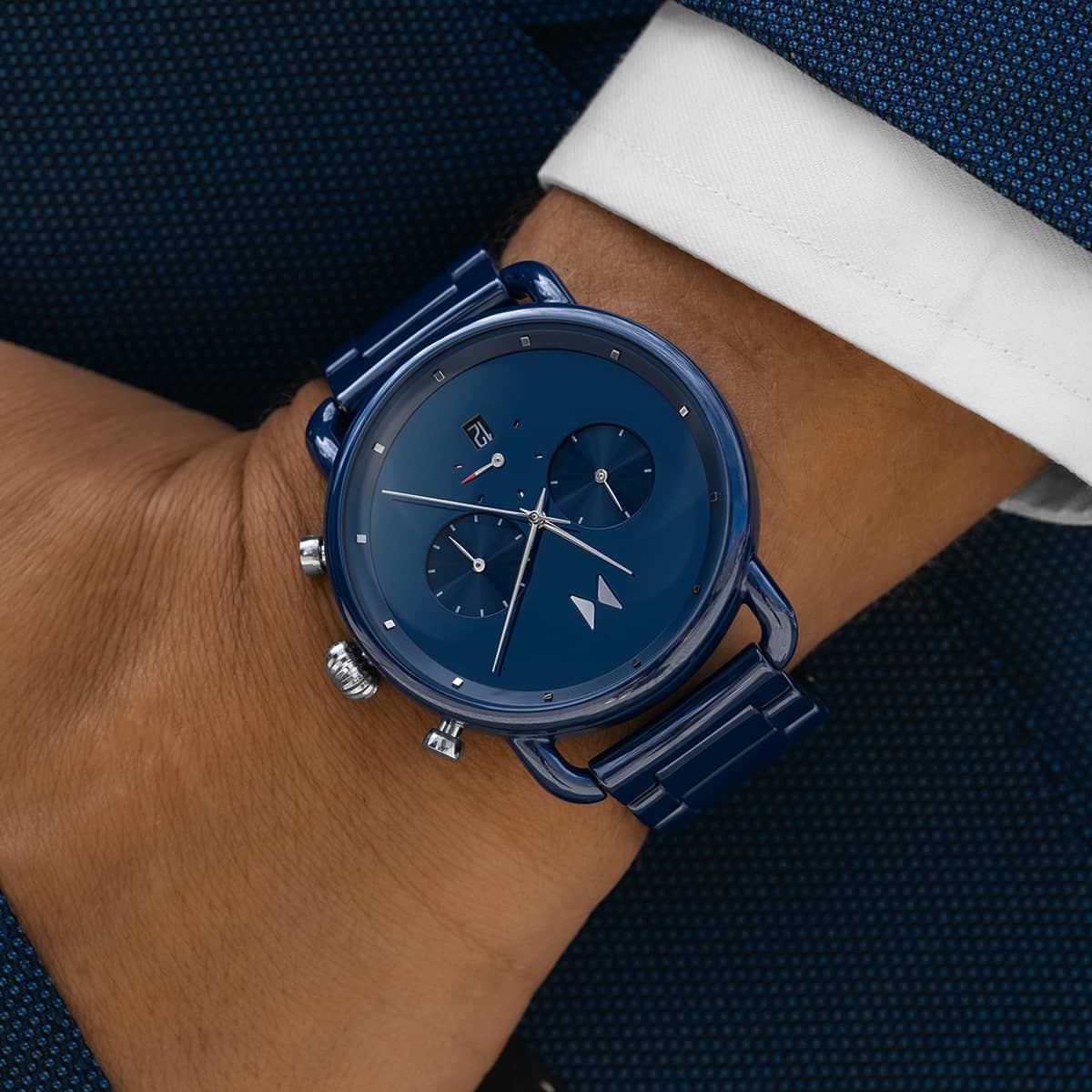 Blacktop II Ceramic Midnight Blue 47mm