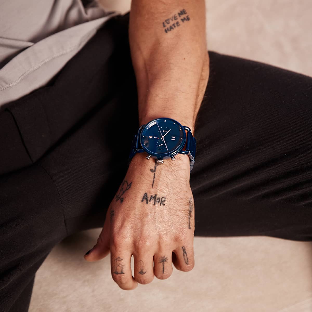 Blacktop II Ceramic Midnight Blue 47mm