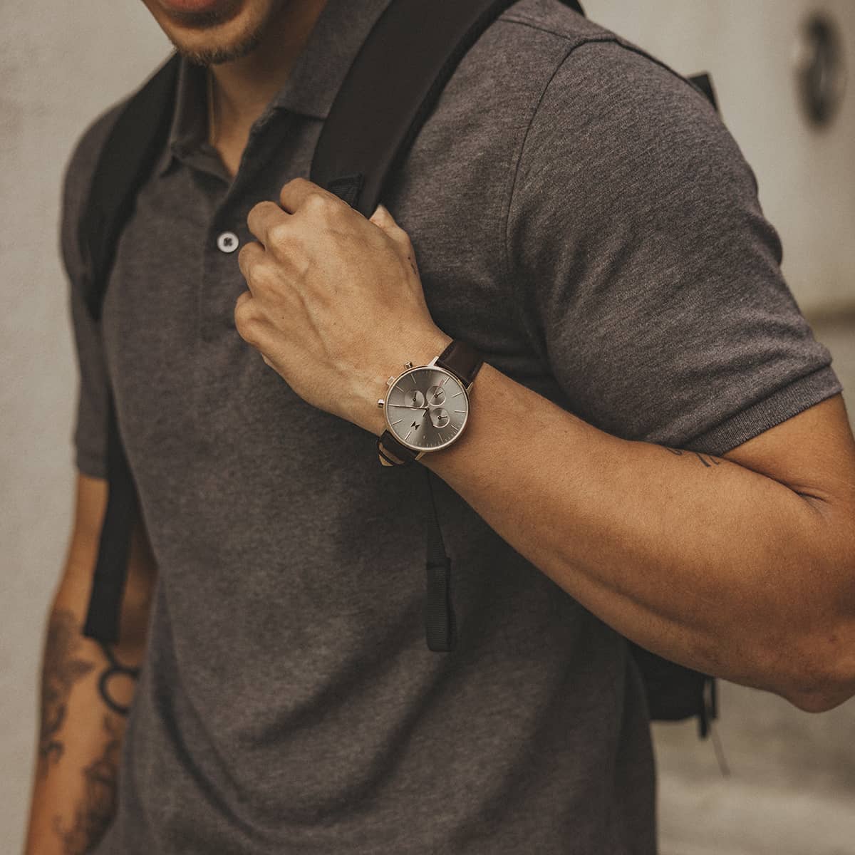 Legacy Traveler Grizzly Brown 42mm