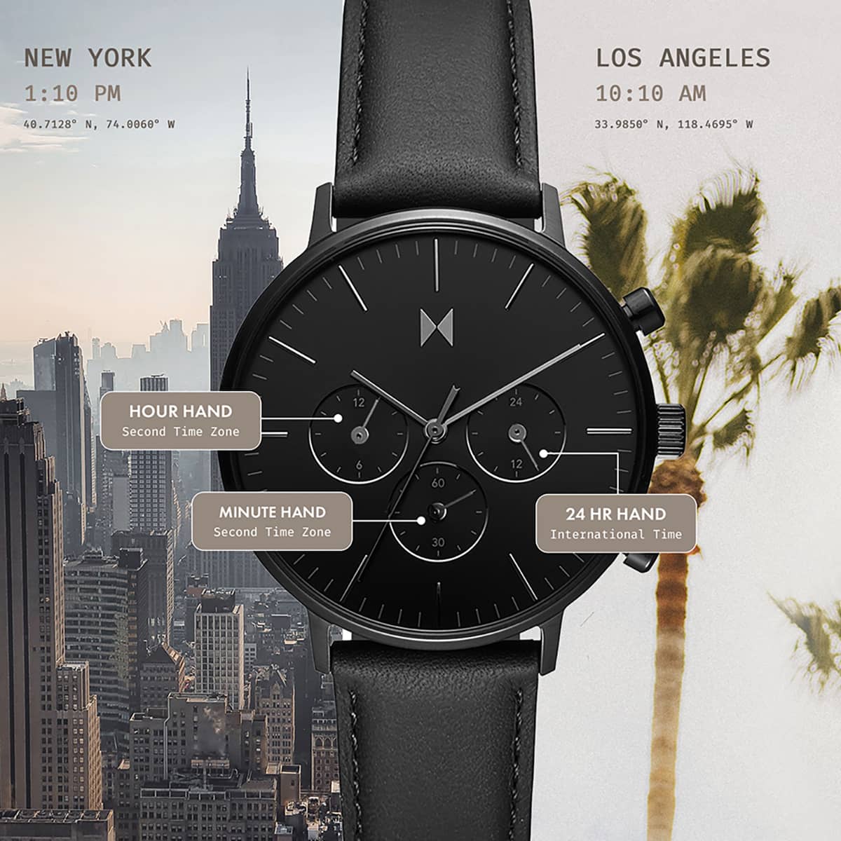 Legacy Traveler Grizzly Brown 42mm