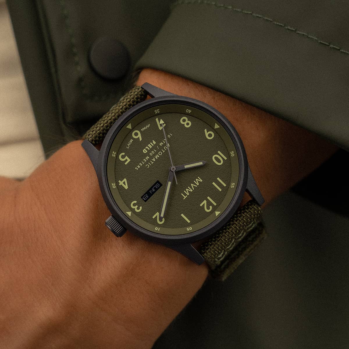 Field Automatic Pine Green 42.5mm