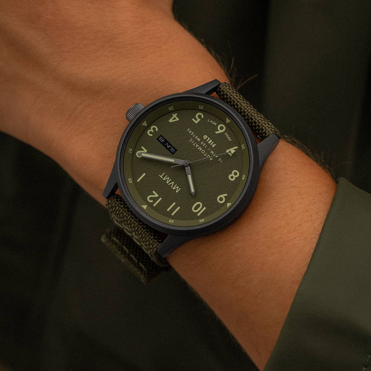 Field Automatic Pine Green 42.5mm