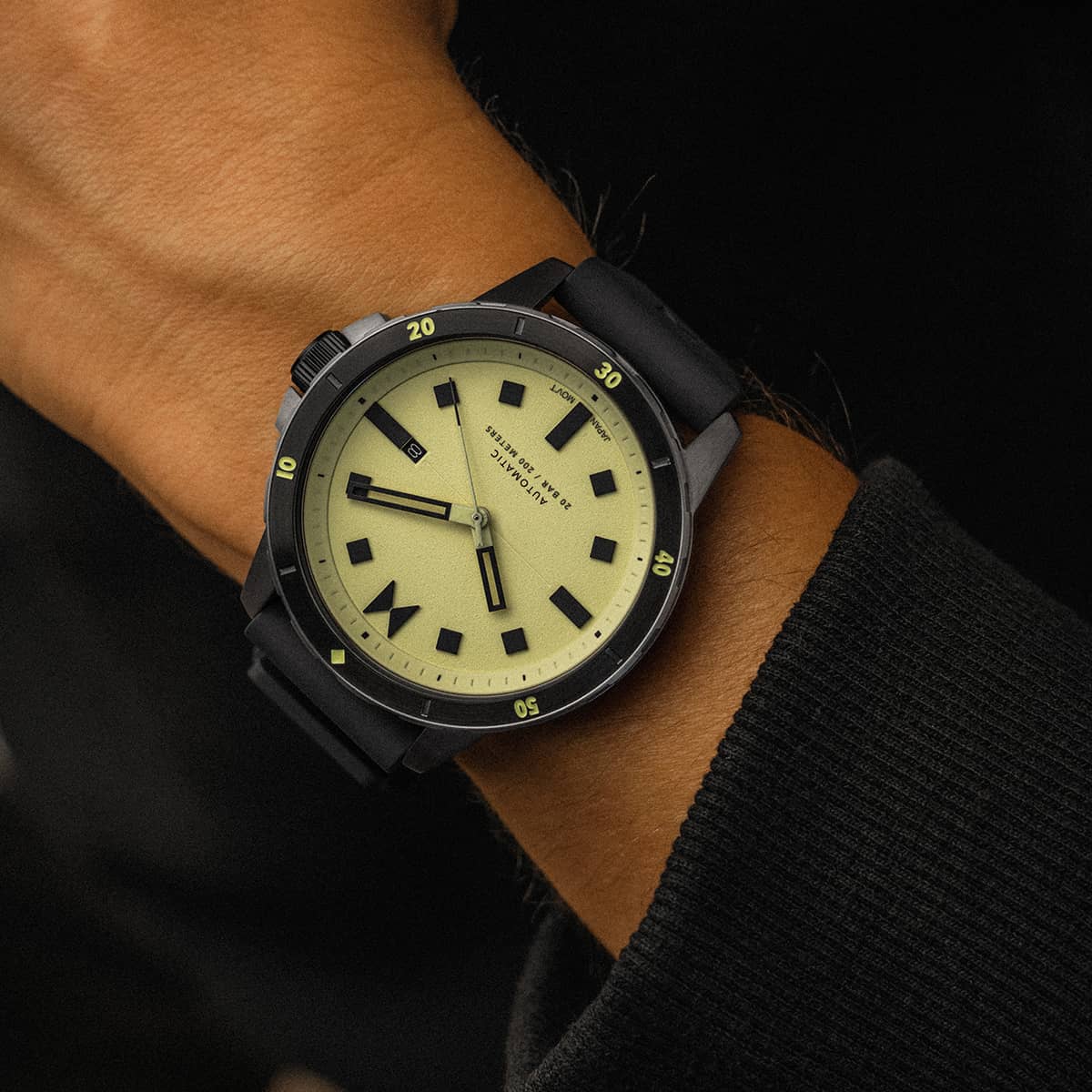Minimal Sport Automatic Lunar Lume 45.5mm
