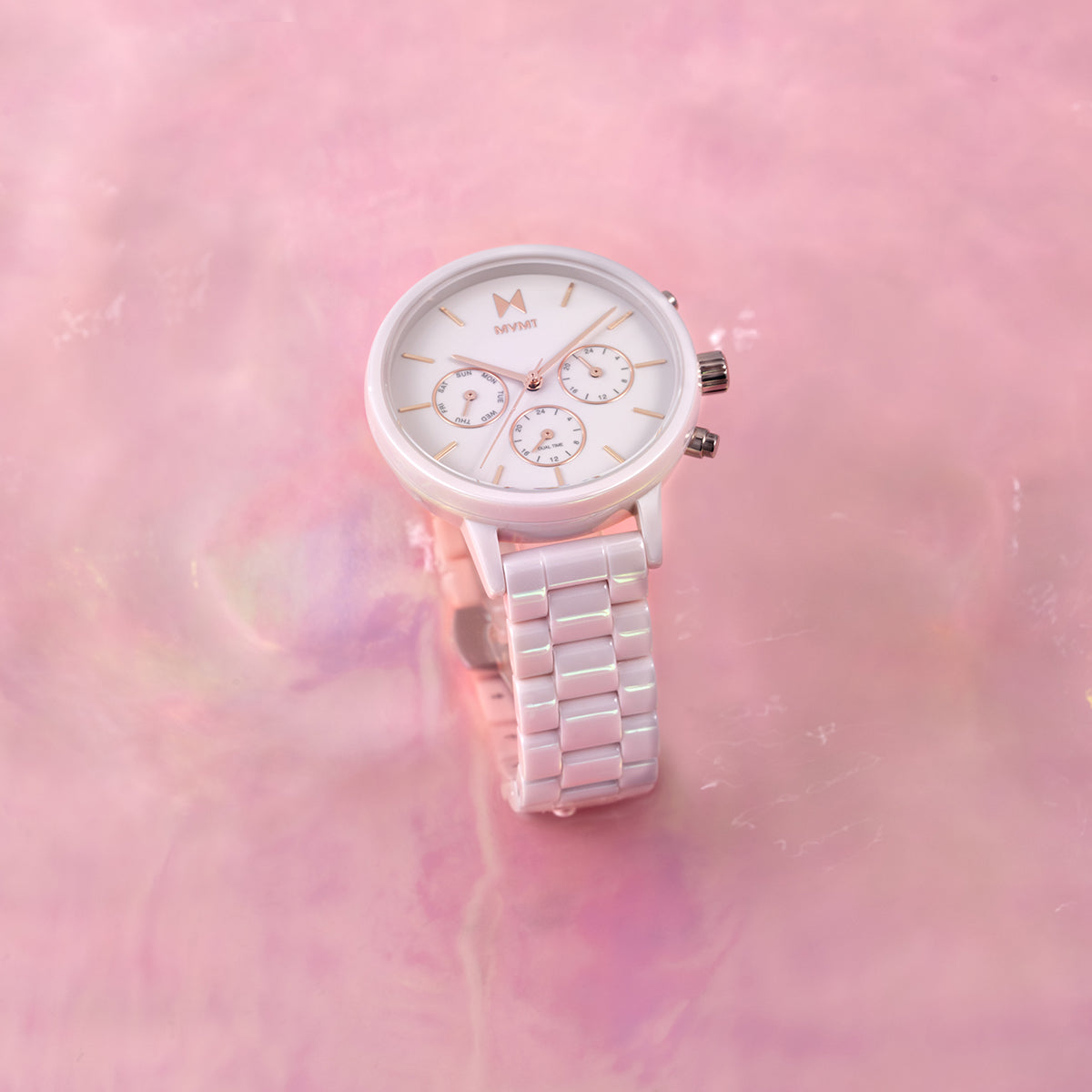 Nova Ceramic Petal Blush 38mm