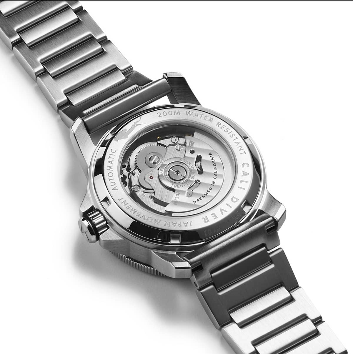 Cali Diver GMT Automatic Skyscape Silver 40mm