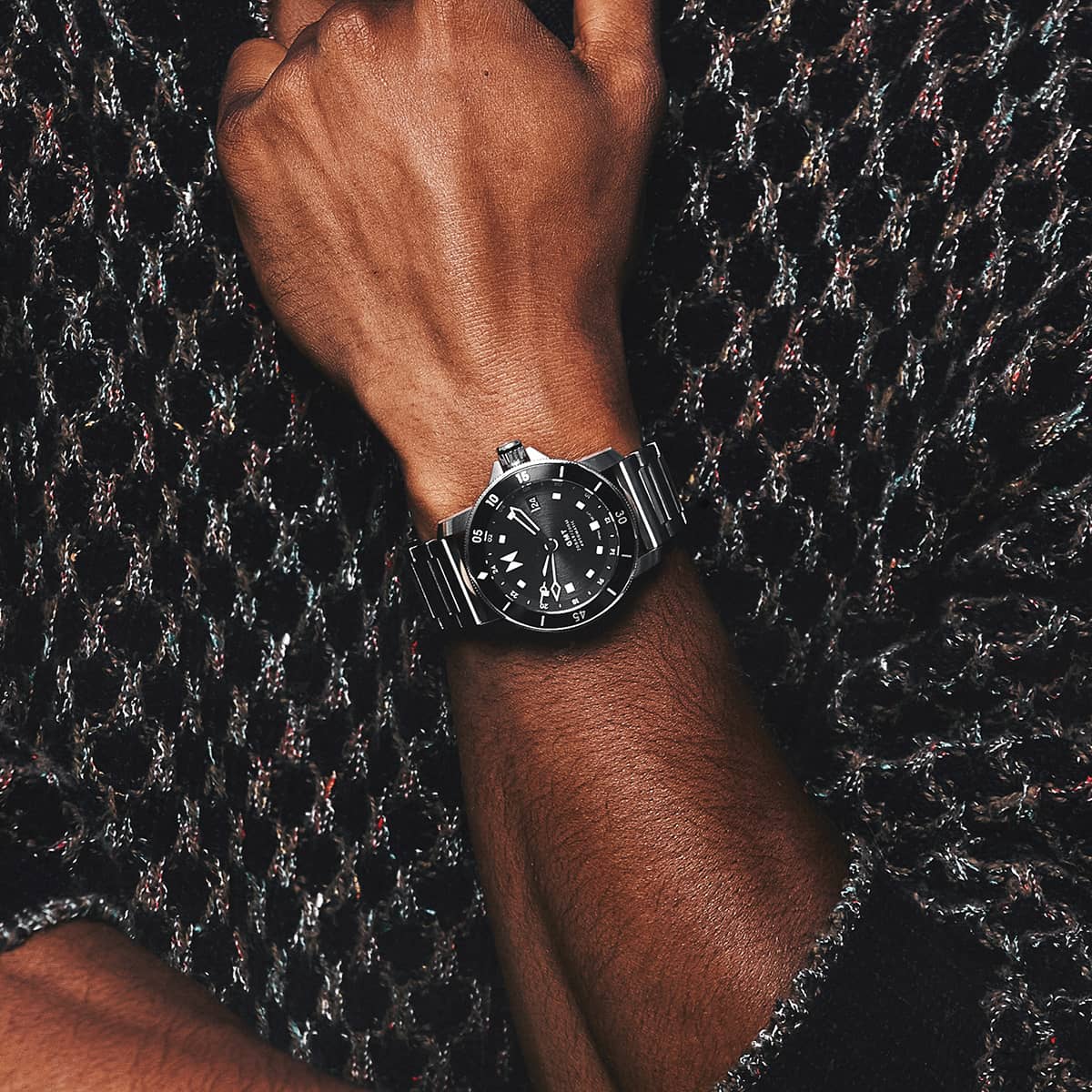 Cali Diver GMT Automatic Skyscape Silver 40mm