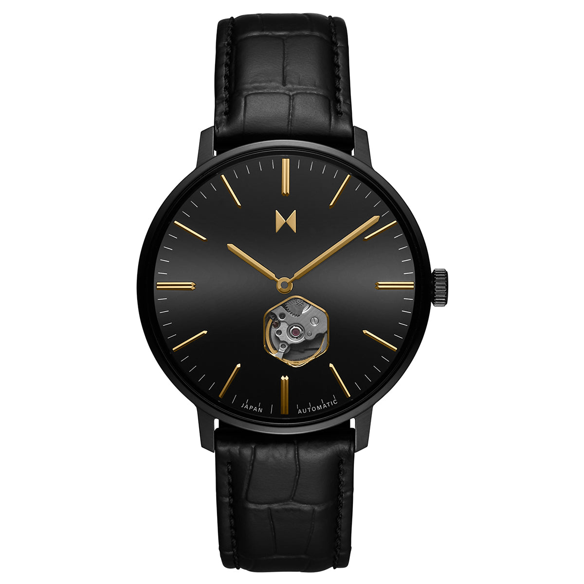 Legacy Slim Automatic Panther Black 42mm