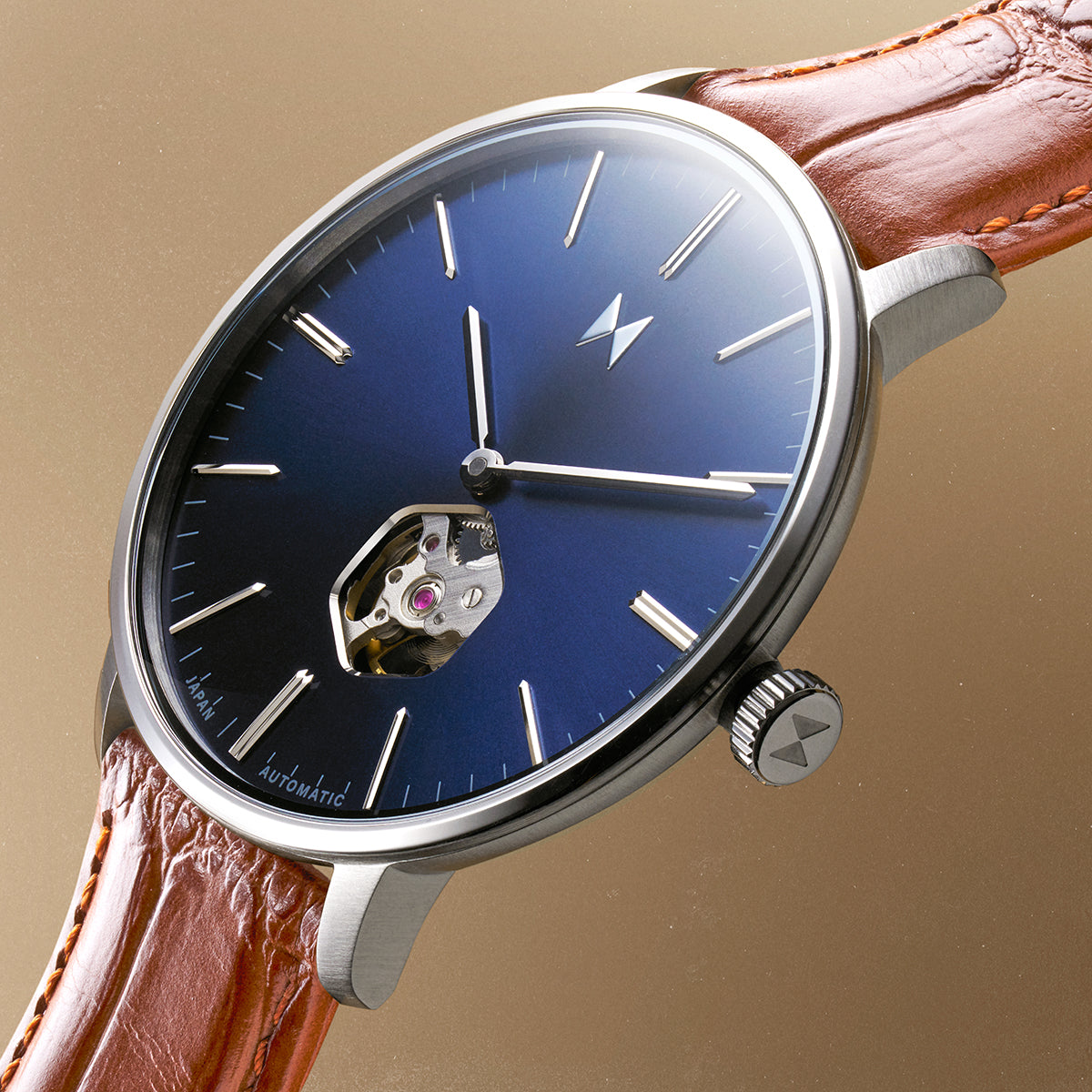 Legacy Slim Automatic Manta Blue 42mm