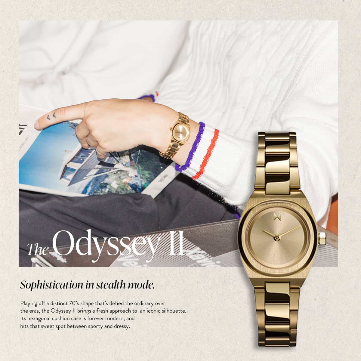 Odyssey II Gilded Gold 25mm