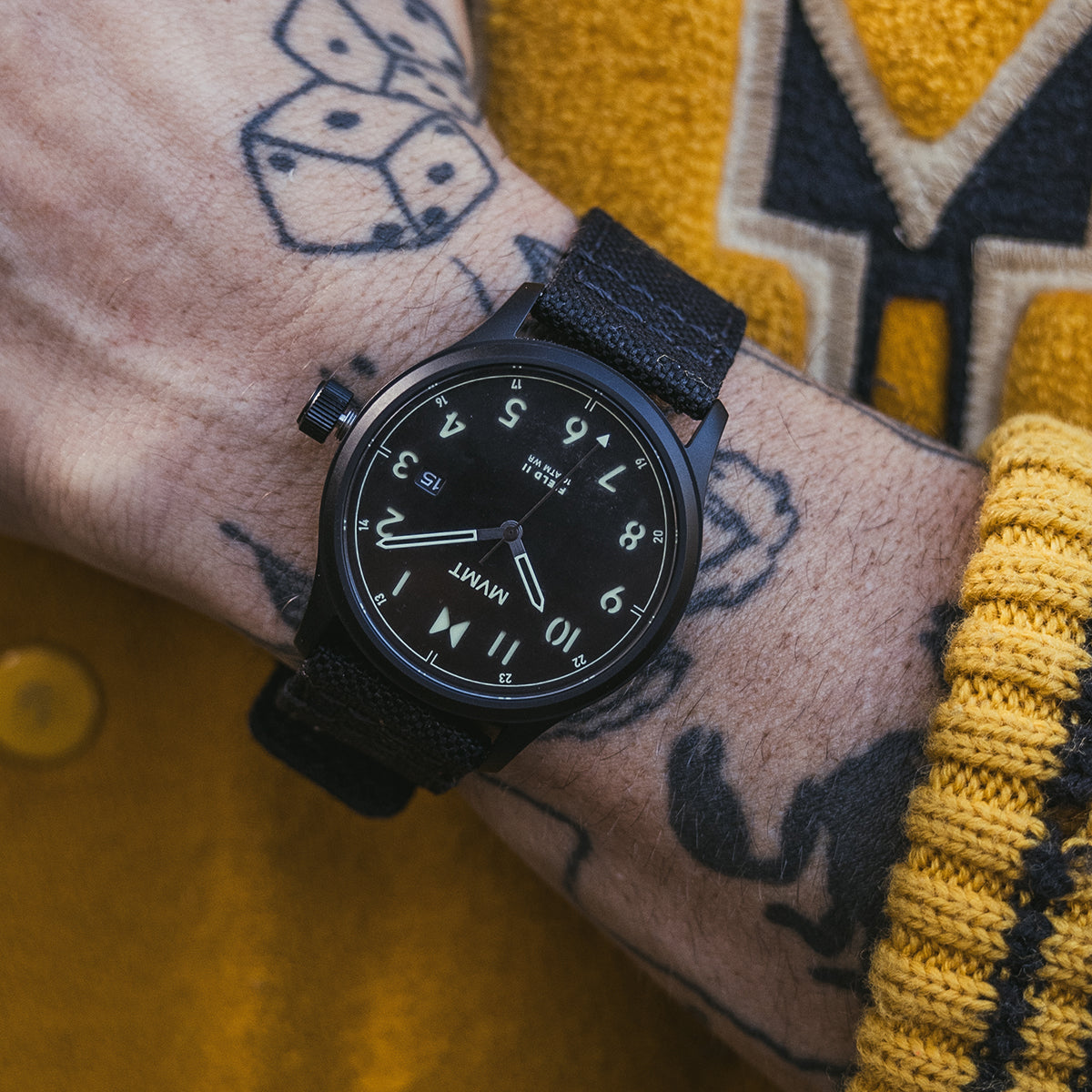 Field II Black Lume 41mm