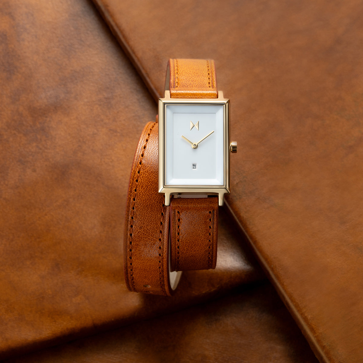 Signature Square Italian Tan 24mm