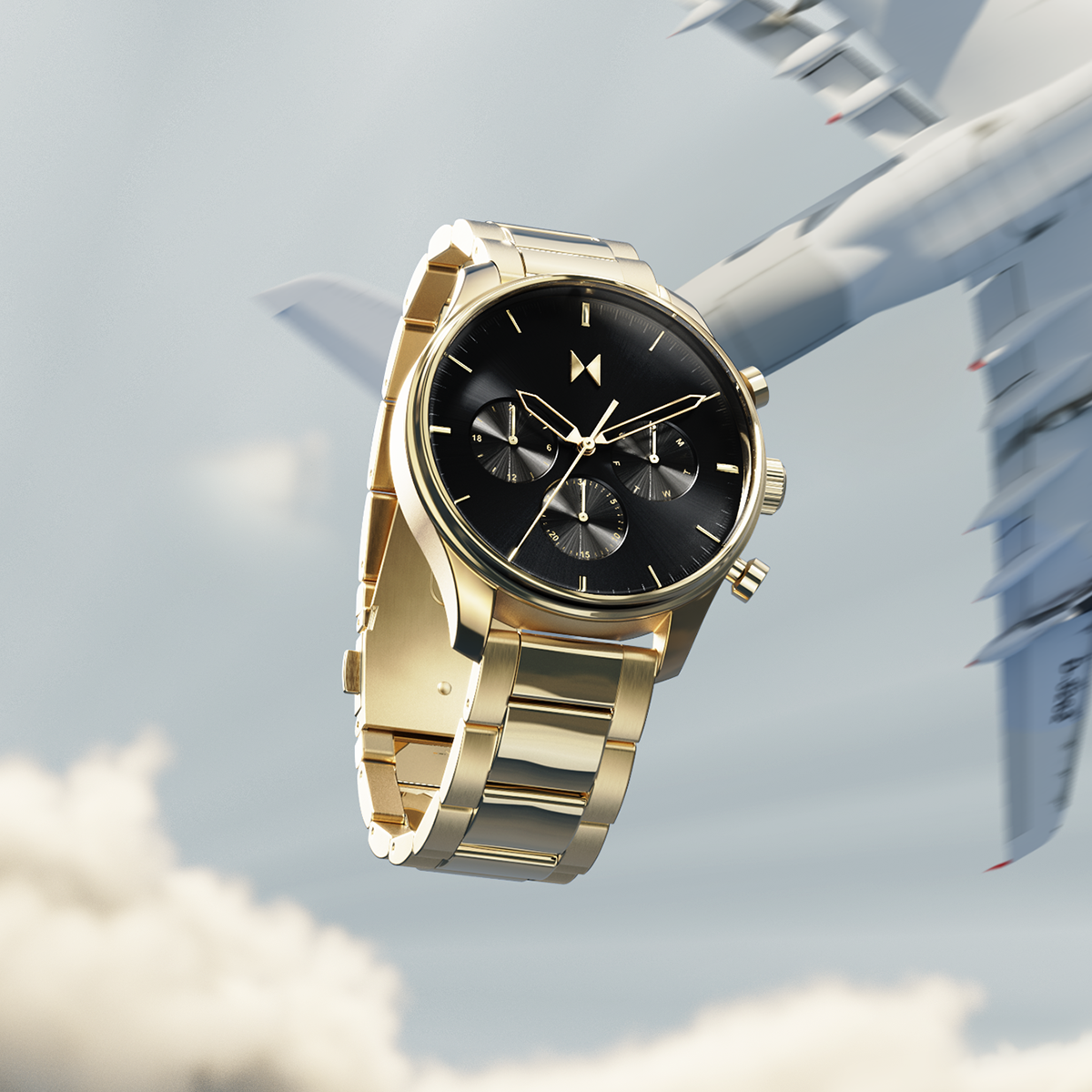 Airhawk Lion Gold 42mm