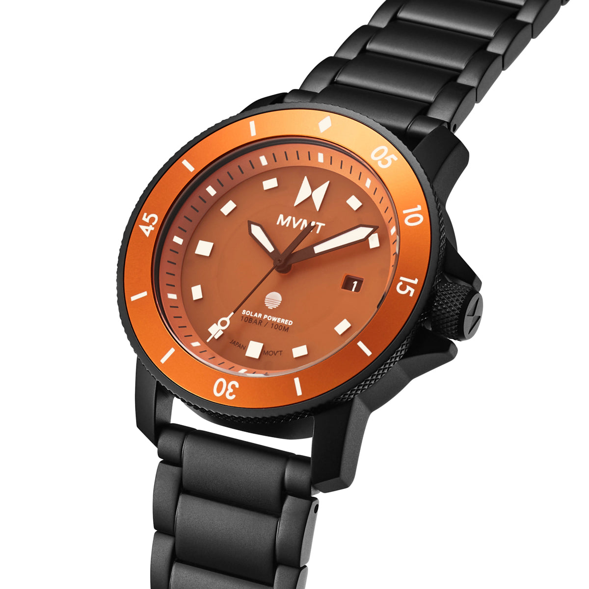 Cali Diver Solar Cyclone Orange 42mm
