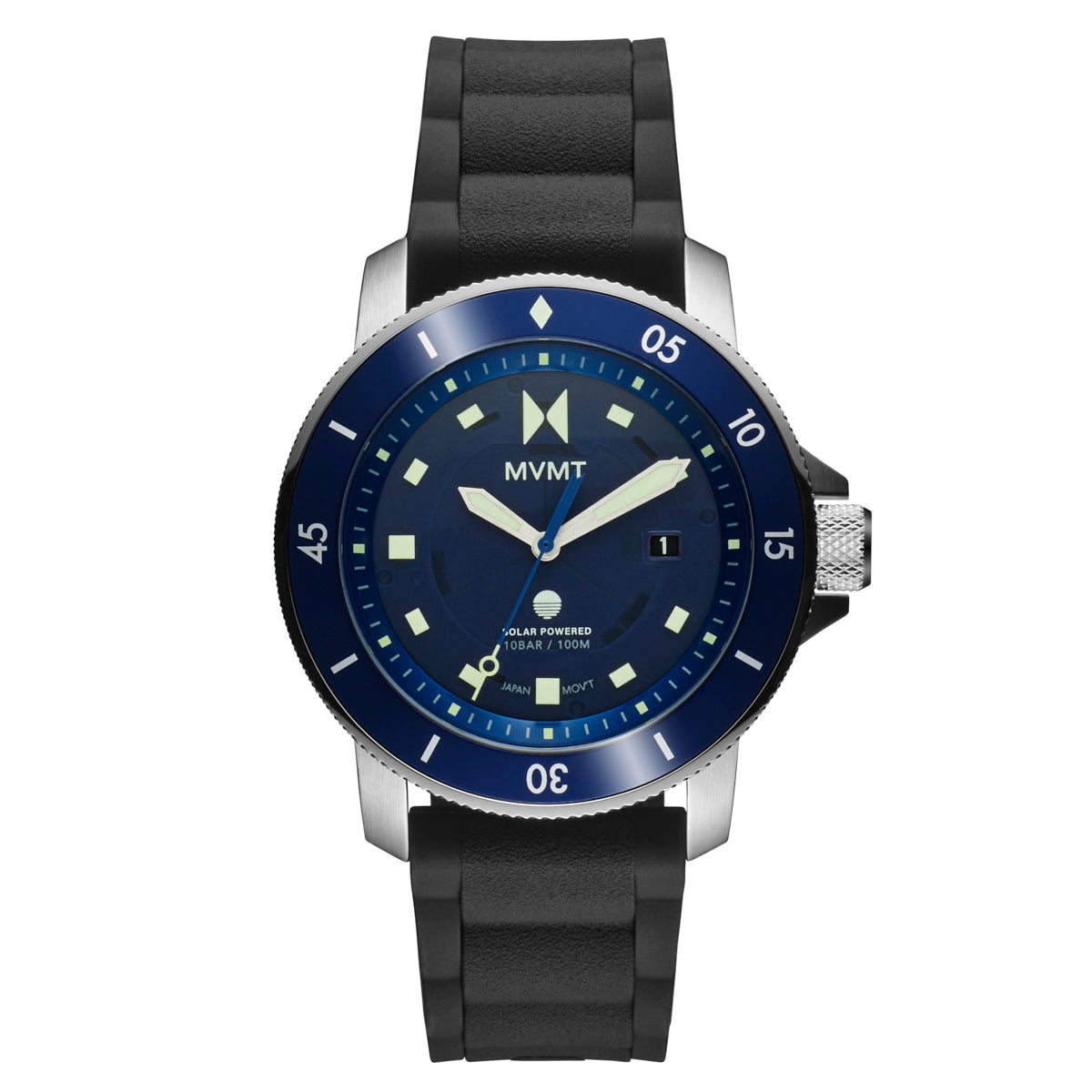 Cali Diver Solar Riptide Blue 42mm