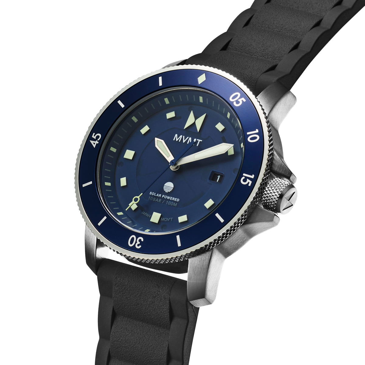 Cali Diver Solar Riptide Blue 42mm