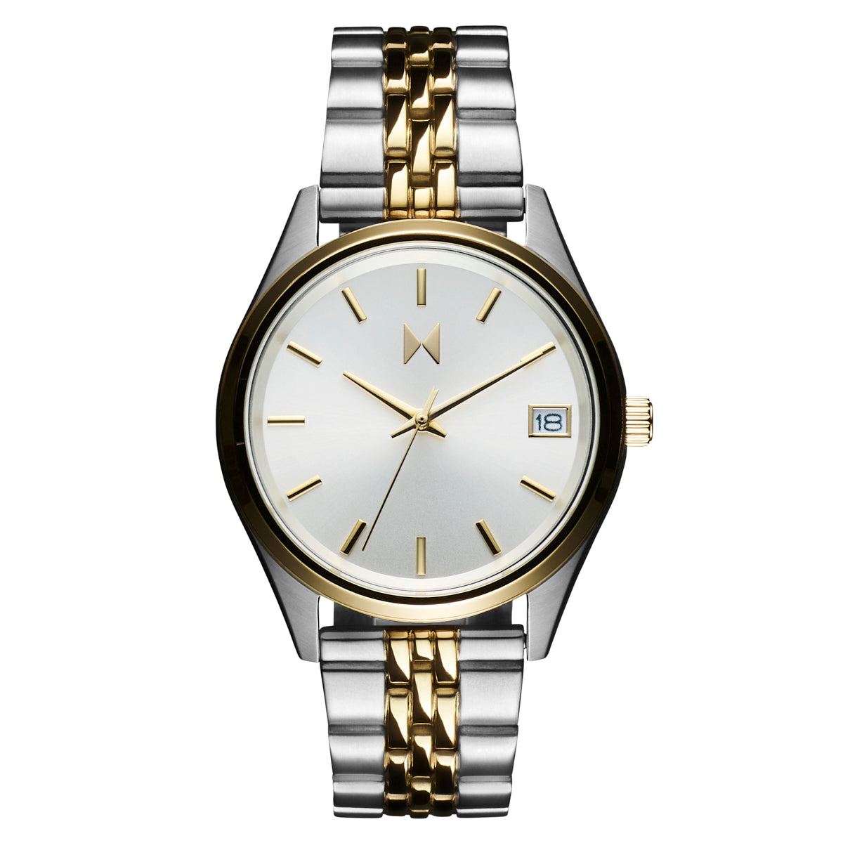 Rise Boyfriend Silver Gold 36mm