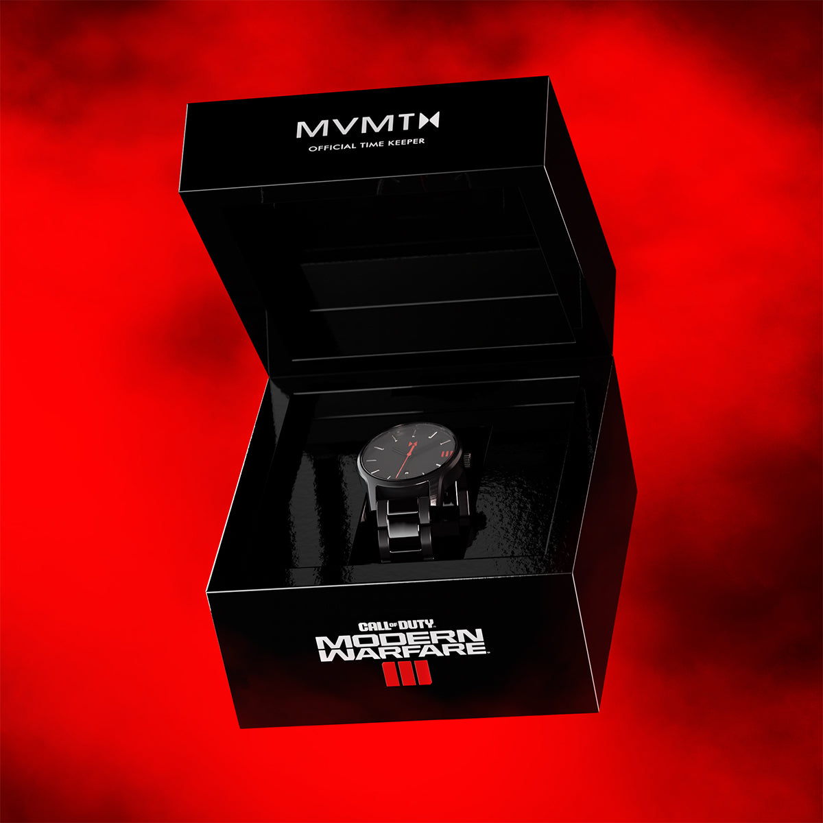 Classic II Black / Red 44mm