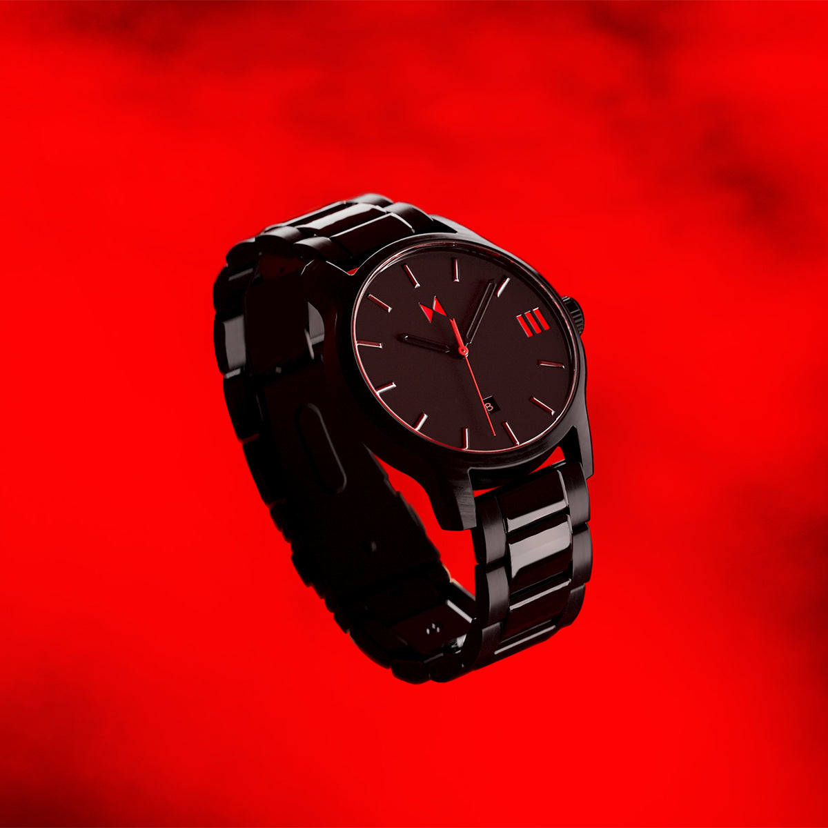 Classic II Black / Red 44mm