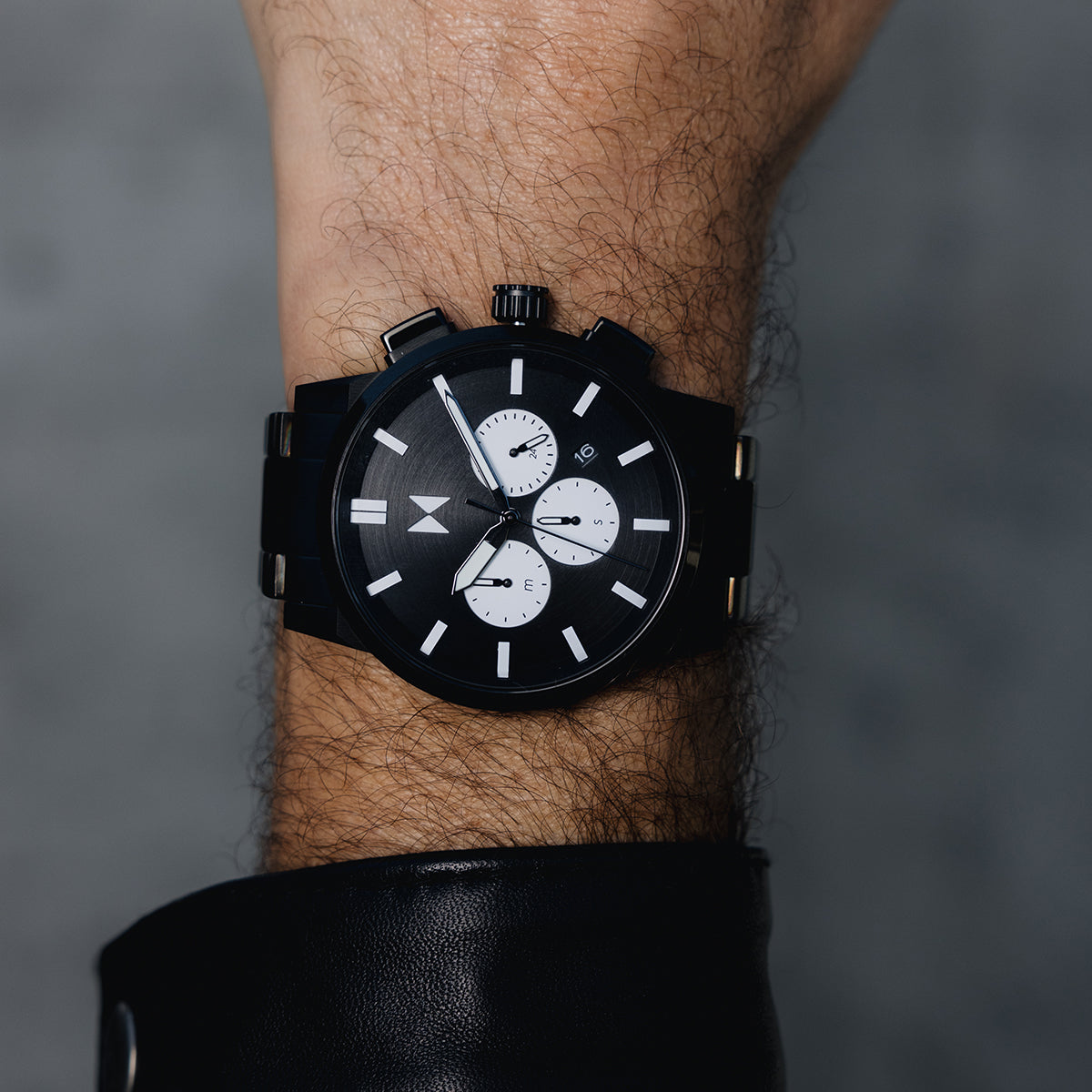 Chrono II Panda Black 45mm