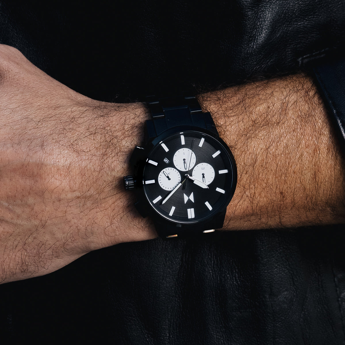 Chrono II Panda Black 45mm