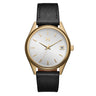 Rise Boyfriend Saffiano Noir 36mm