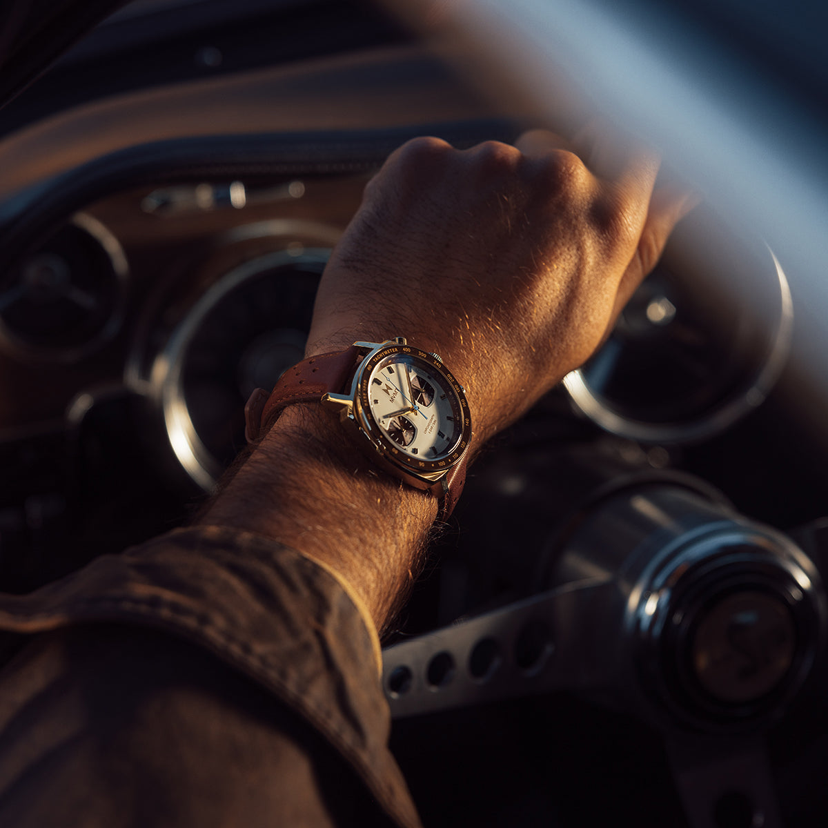 Mulholland Chronograph Dune Bronze 42mm