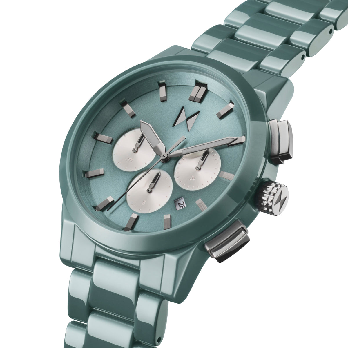 MVMT Chrono II Celadon Green 44mm