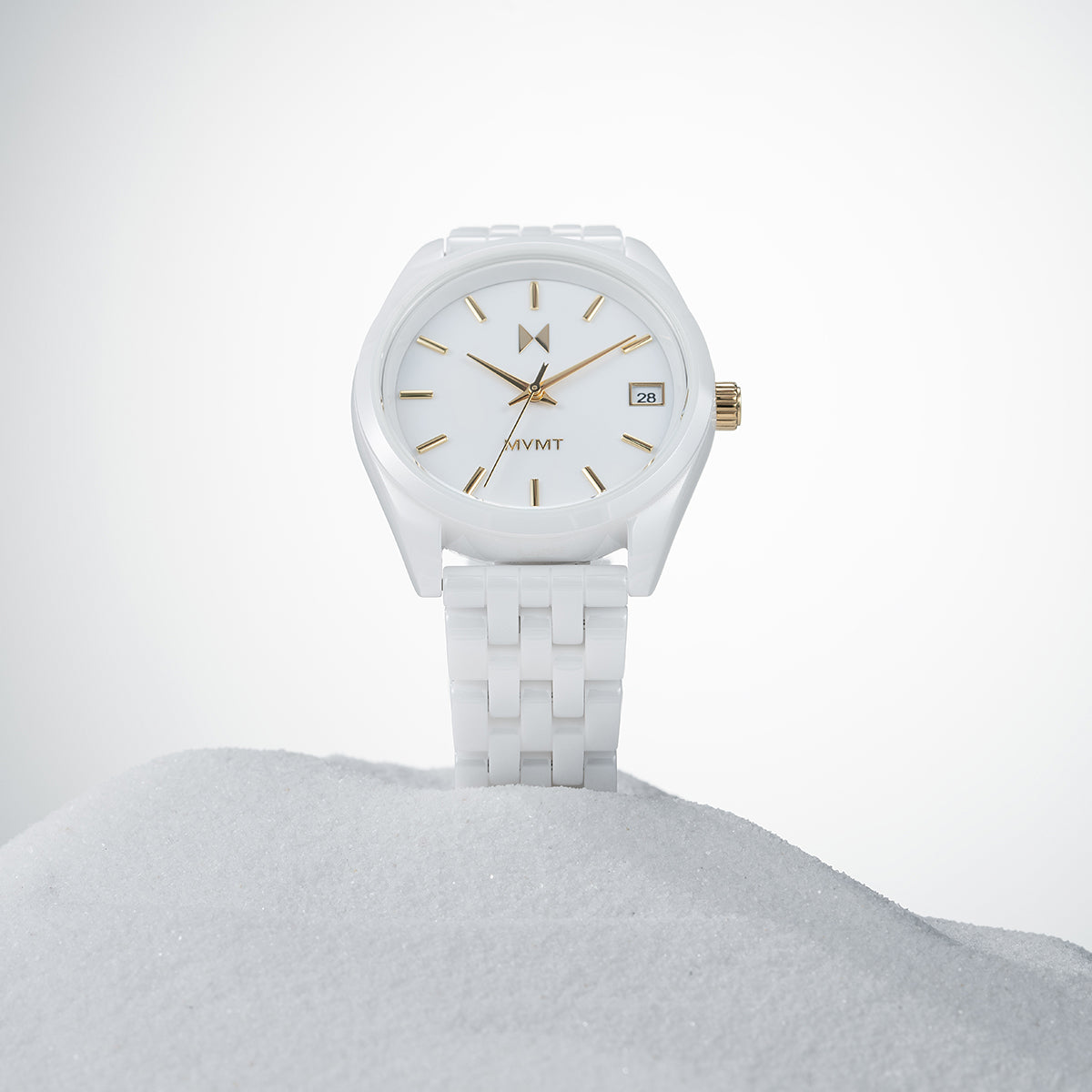 Rise Boyfriend Ceramic Gloss White 36mm
