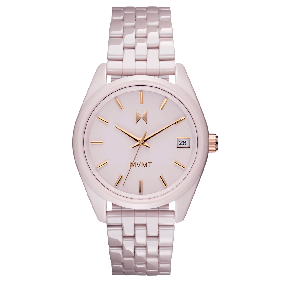 Rise Boyfriend Ceramic Petal Blush 36mm