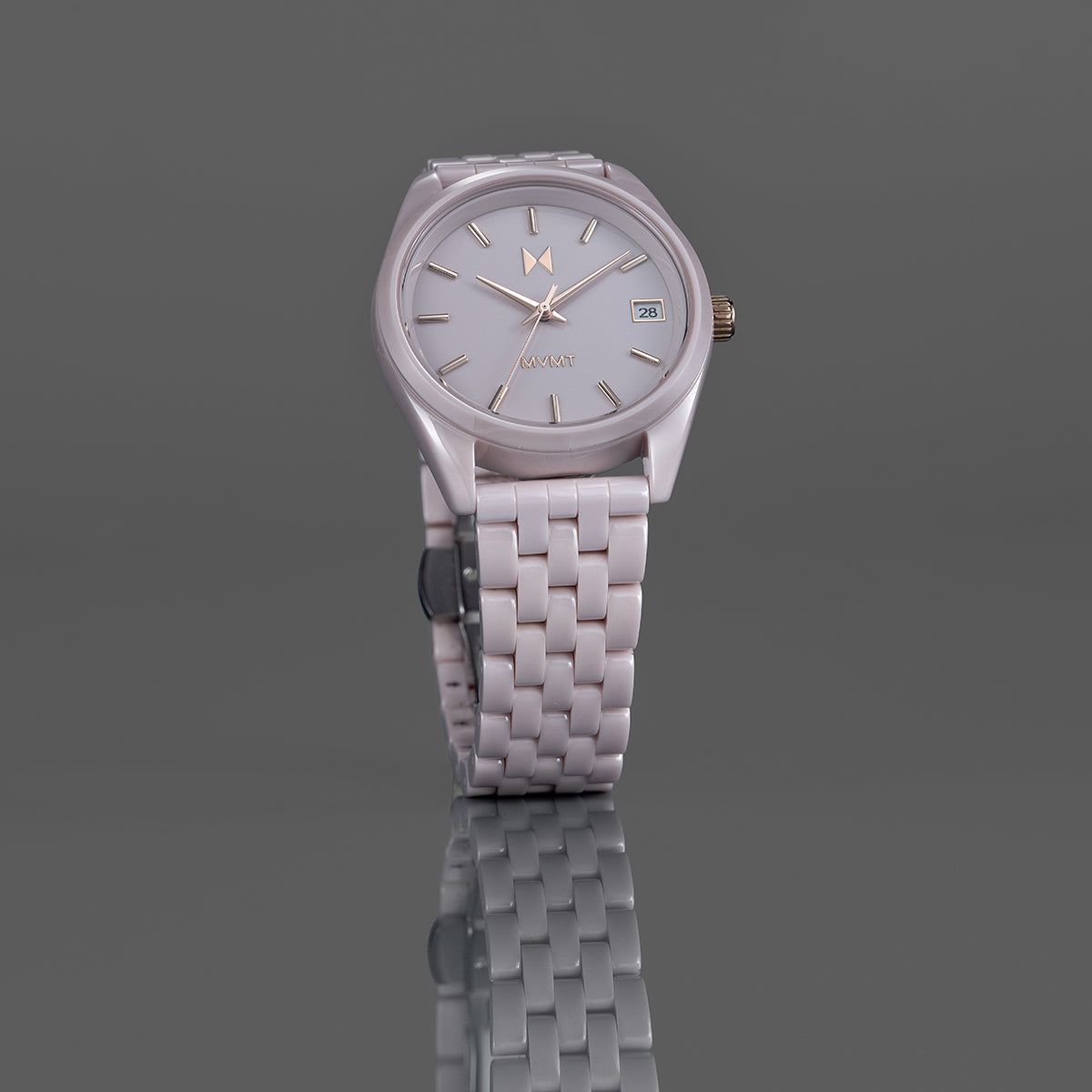 Rise Boyfriend Ceramic Petal Blush 36mm