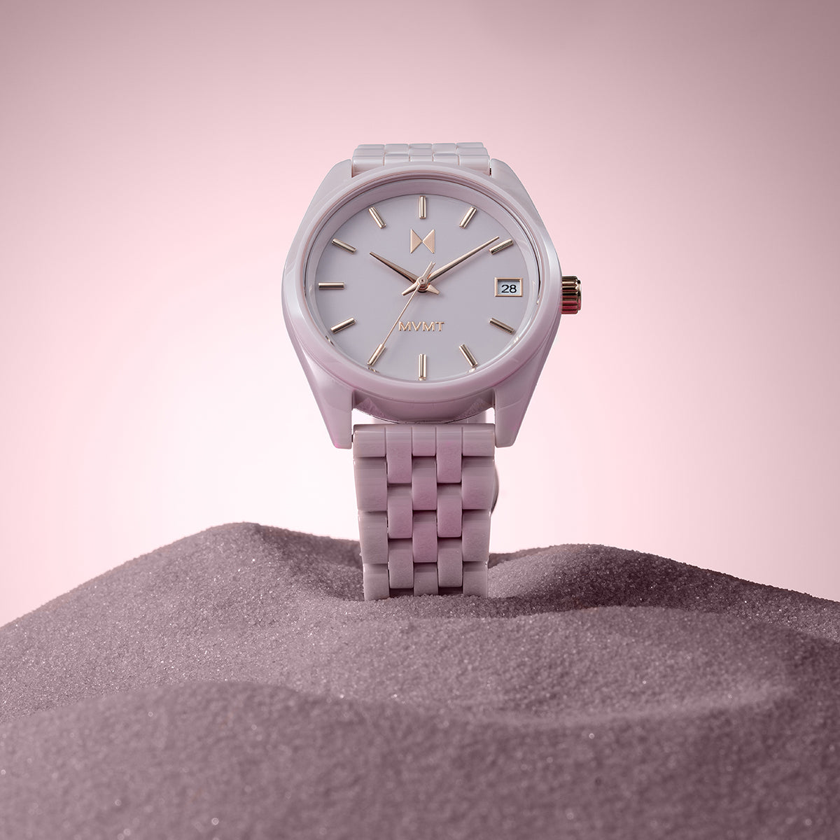 Rise Boyfriend Ceramic Petal Blush 36mm