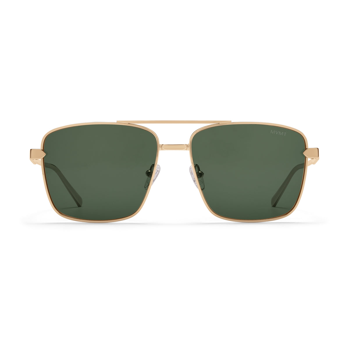 Horizon Square Aviator Sunglasses Gold