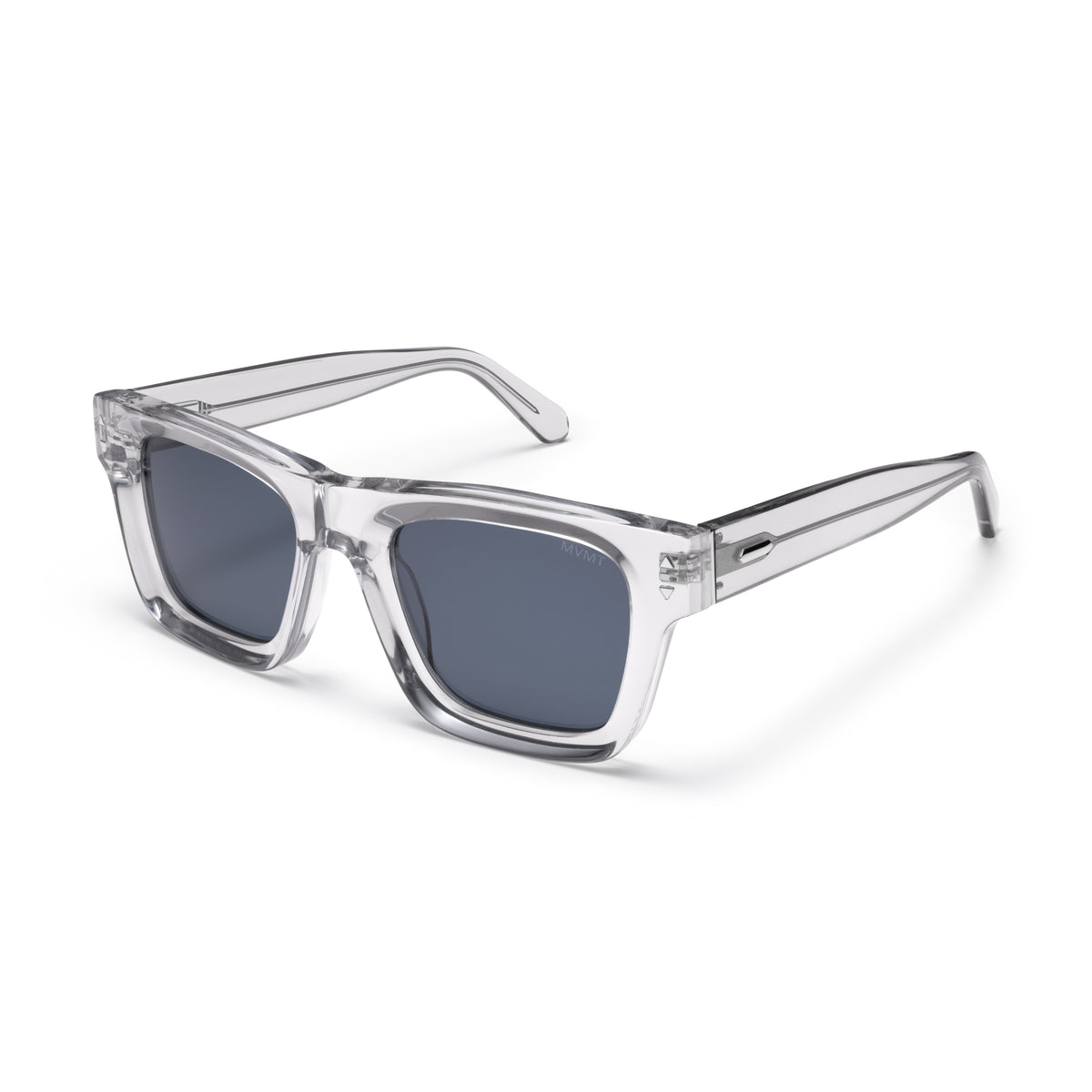 Vista Square Sunglasses Transparent Grey
