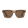 Vista Square Sunglasses Transparent Brown