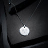 Warrior Pendant Necklace Silver