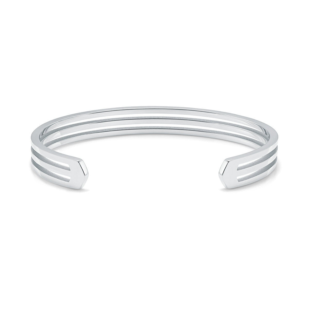 Open Concept Cuff Silver