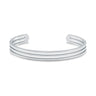 Open Concept Cuff Silver