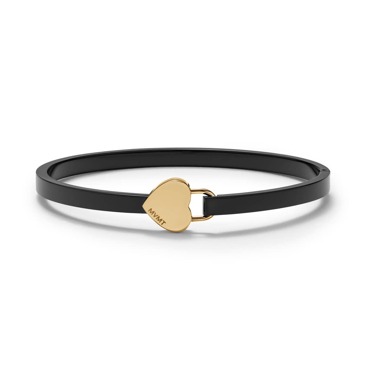Heartlock Bangle Black