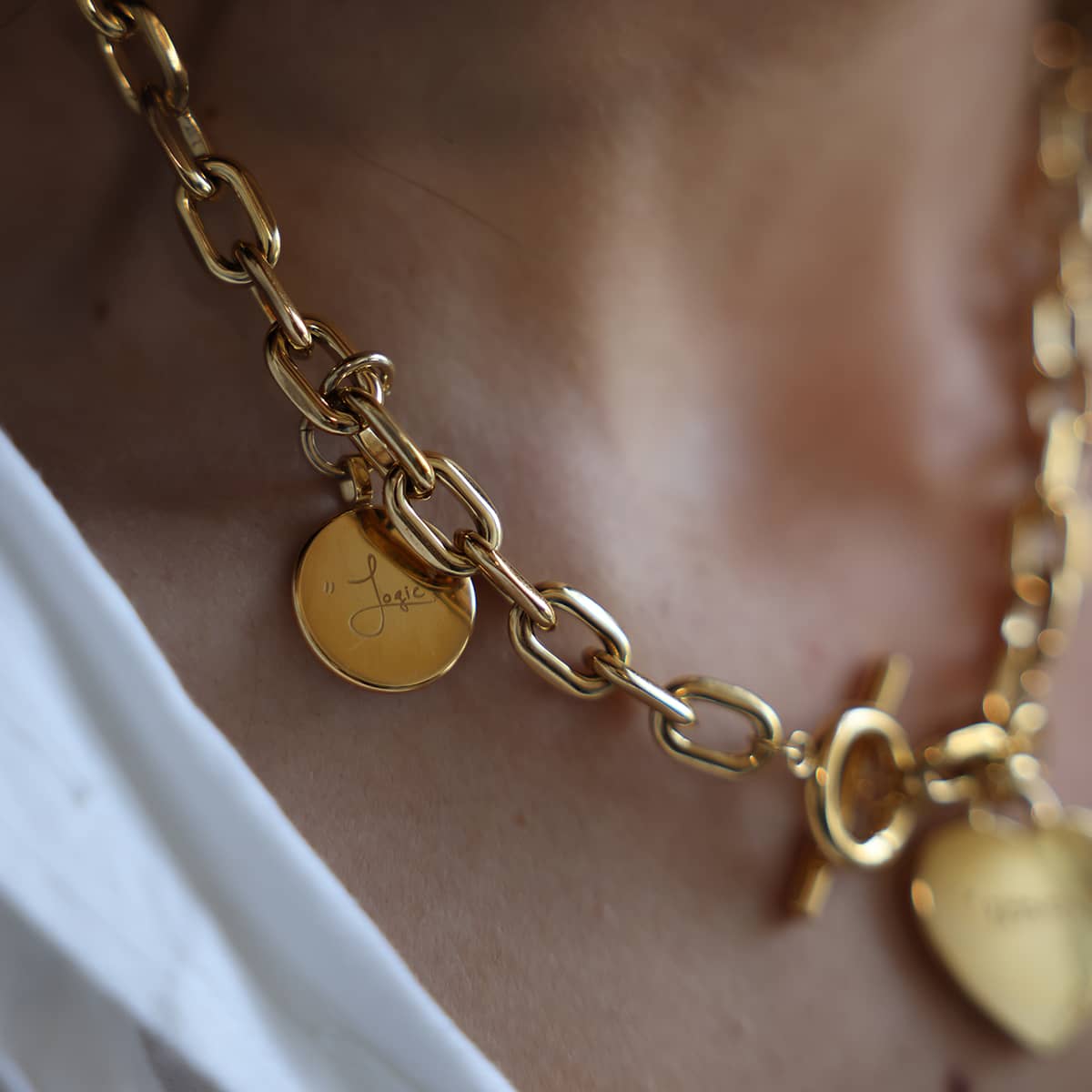 Passion & Logic Necklace - Special Edition Kim Rose Wearable Art